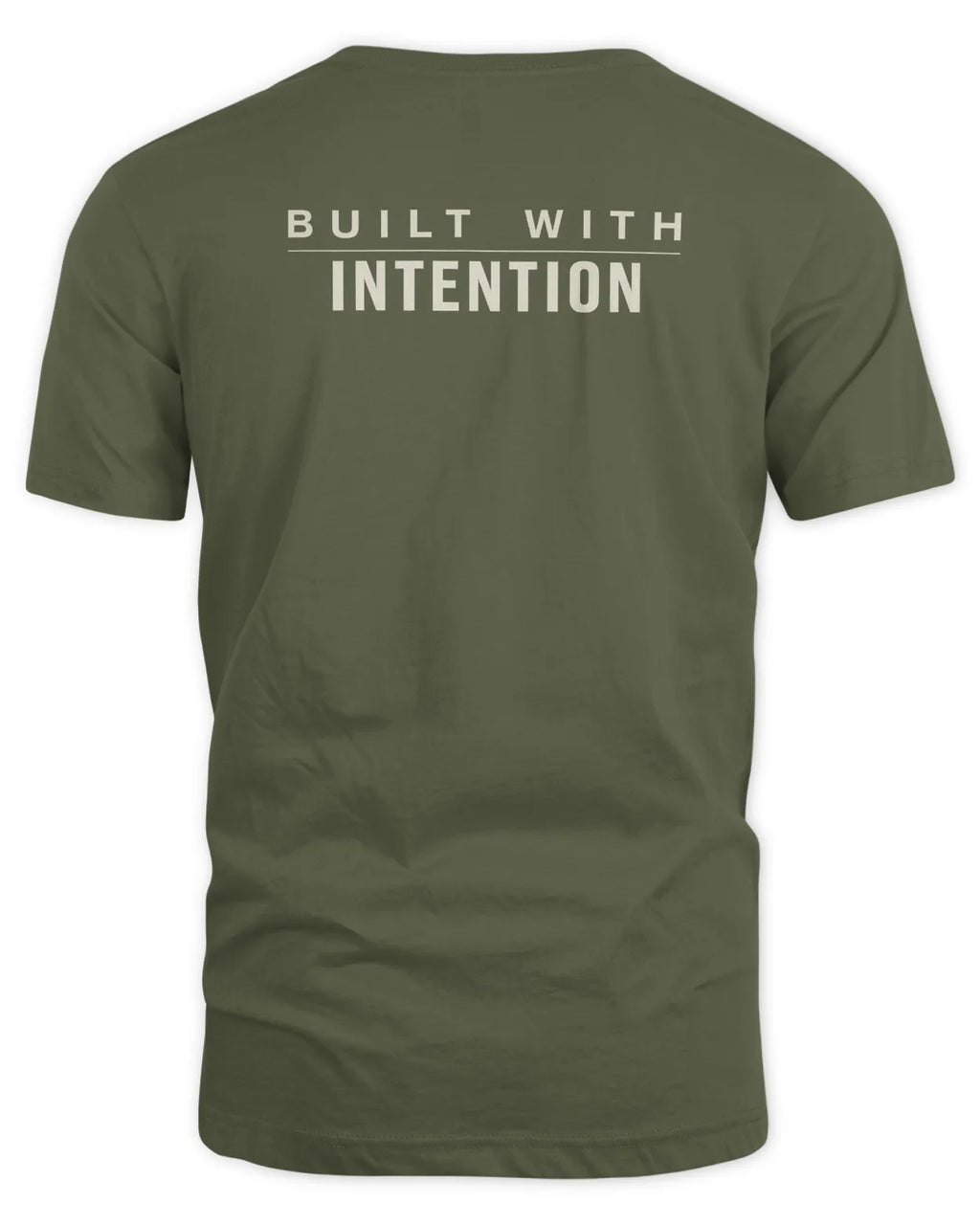 Buitl with Intention T shirt Omina