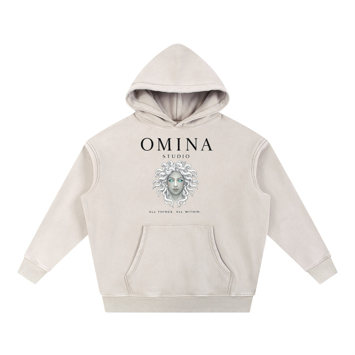 Snow Wash Fleece Oversize Hoodie ODMPOD