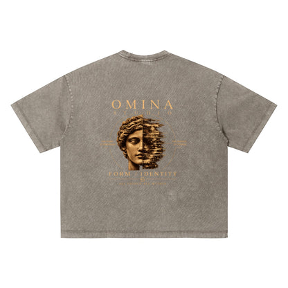 Unisex Vintage Wash Boxy T-Shirt ODMPOD