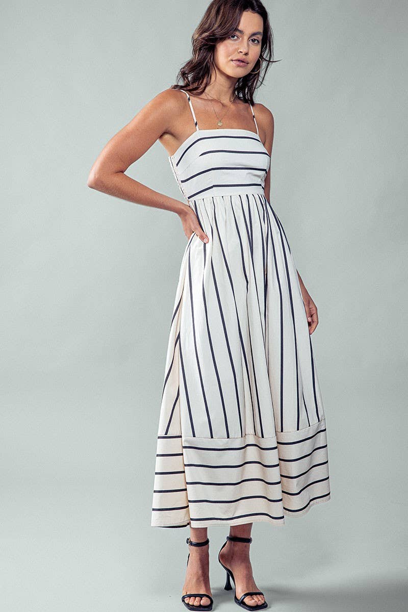 Salt & Soul Striped Sundress Fitkitty Culture Athleisure Wear, Yoga Wear & Women's Clothing