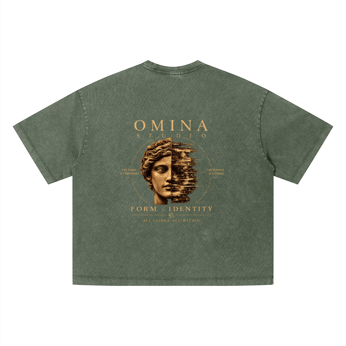 Unisex Vintage Wash Boxy T-Shirt ODMPOD