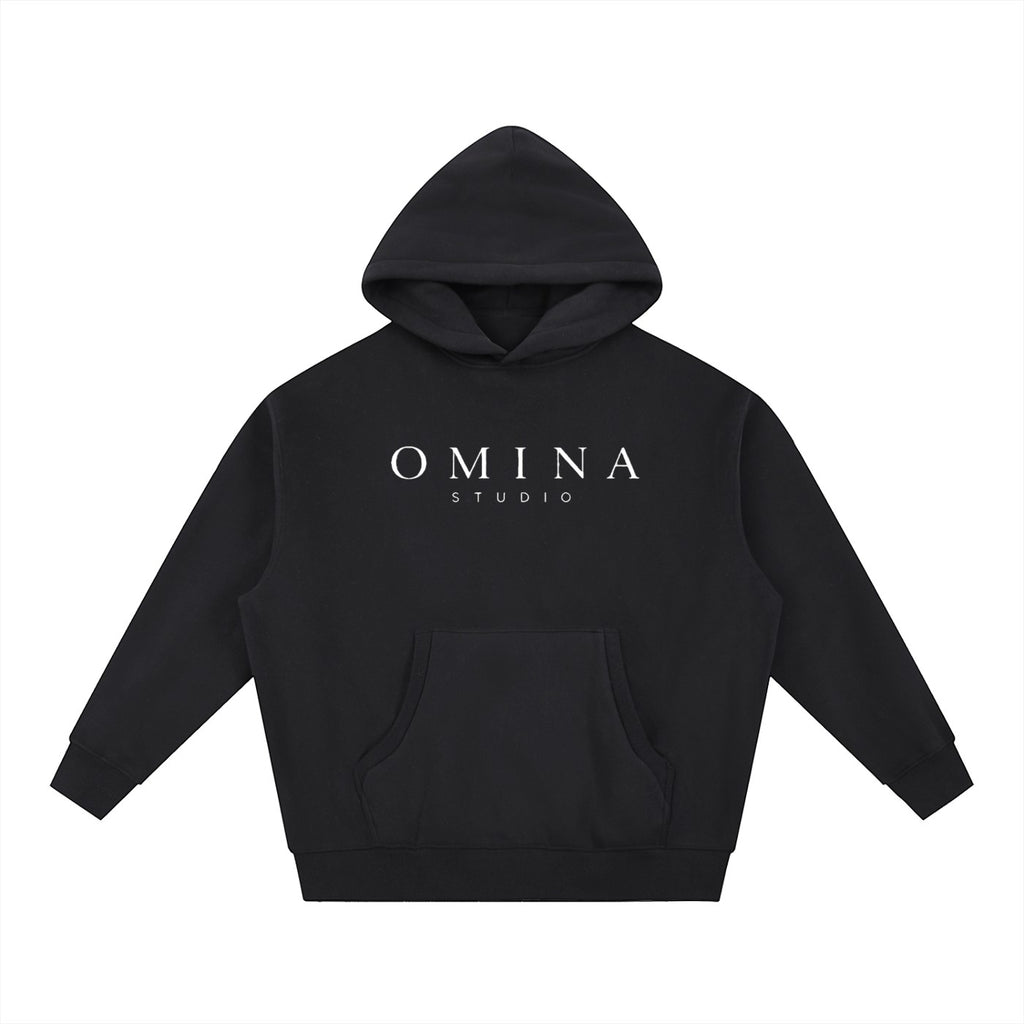 Omina Studio Essential Oversized Boxy Fit Fleece Hoodie ODMPOD