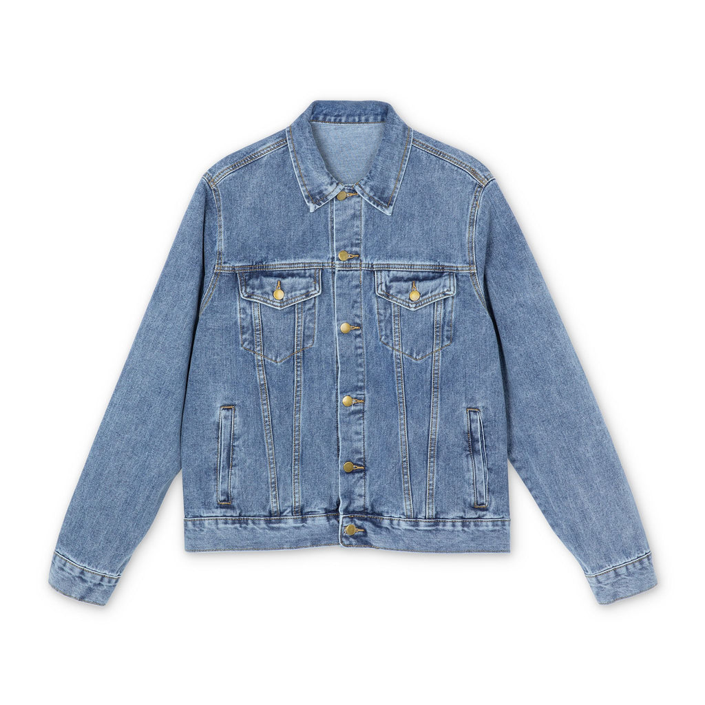Denim Jacket — Omina Studio Graffiti Back Logo Printify