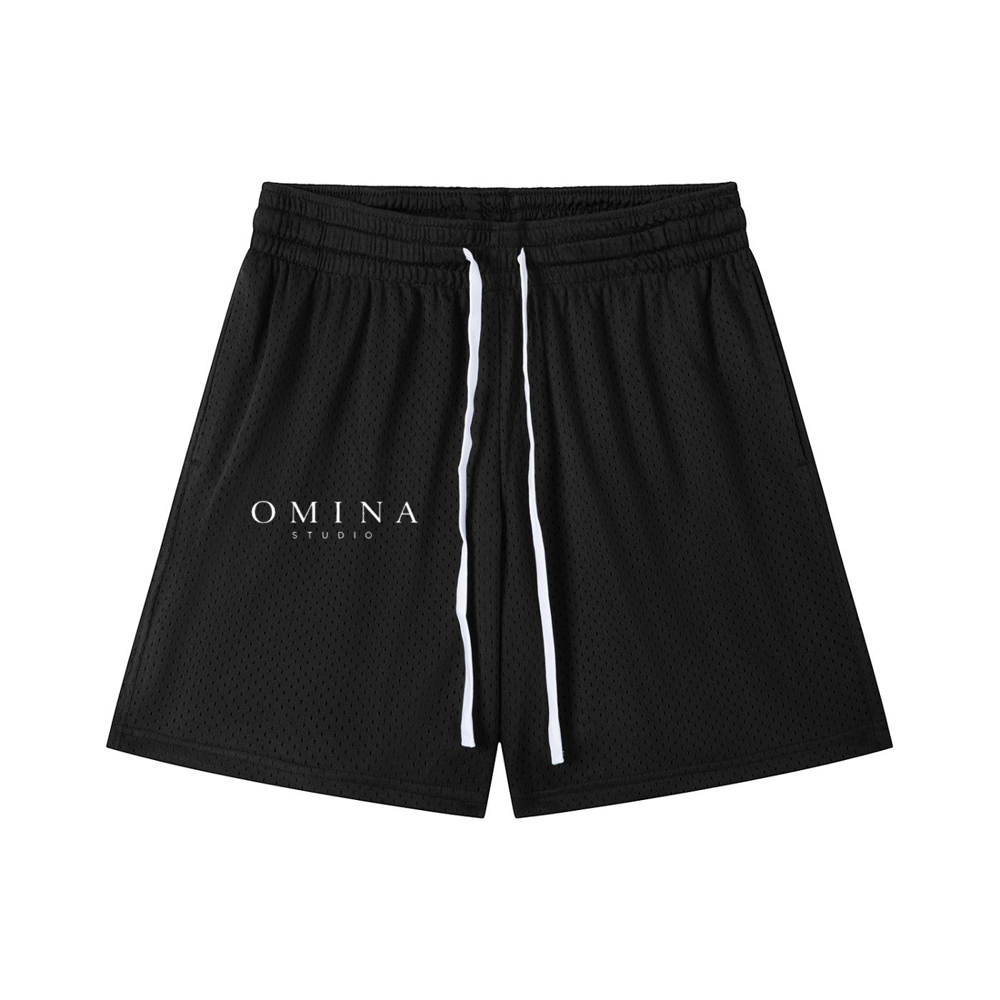 Omina Studio Mesh Drawstring Shorts ODMPOD
