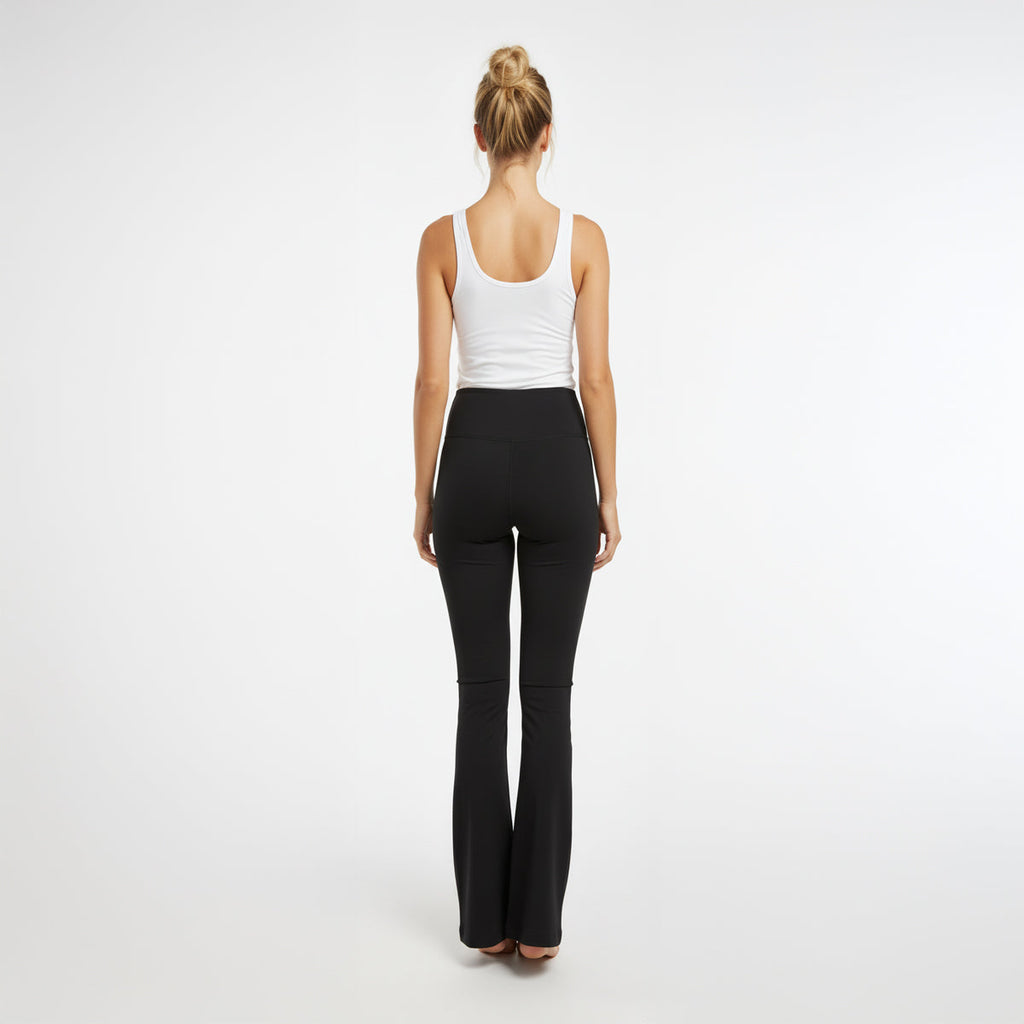 Alexa White Scoop Neck Tank Auragen