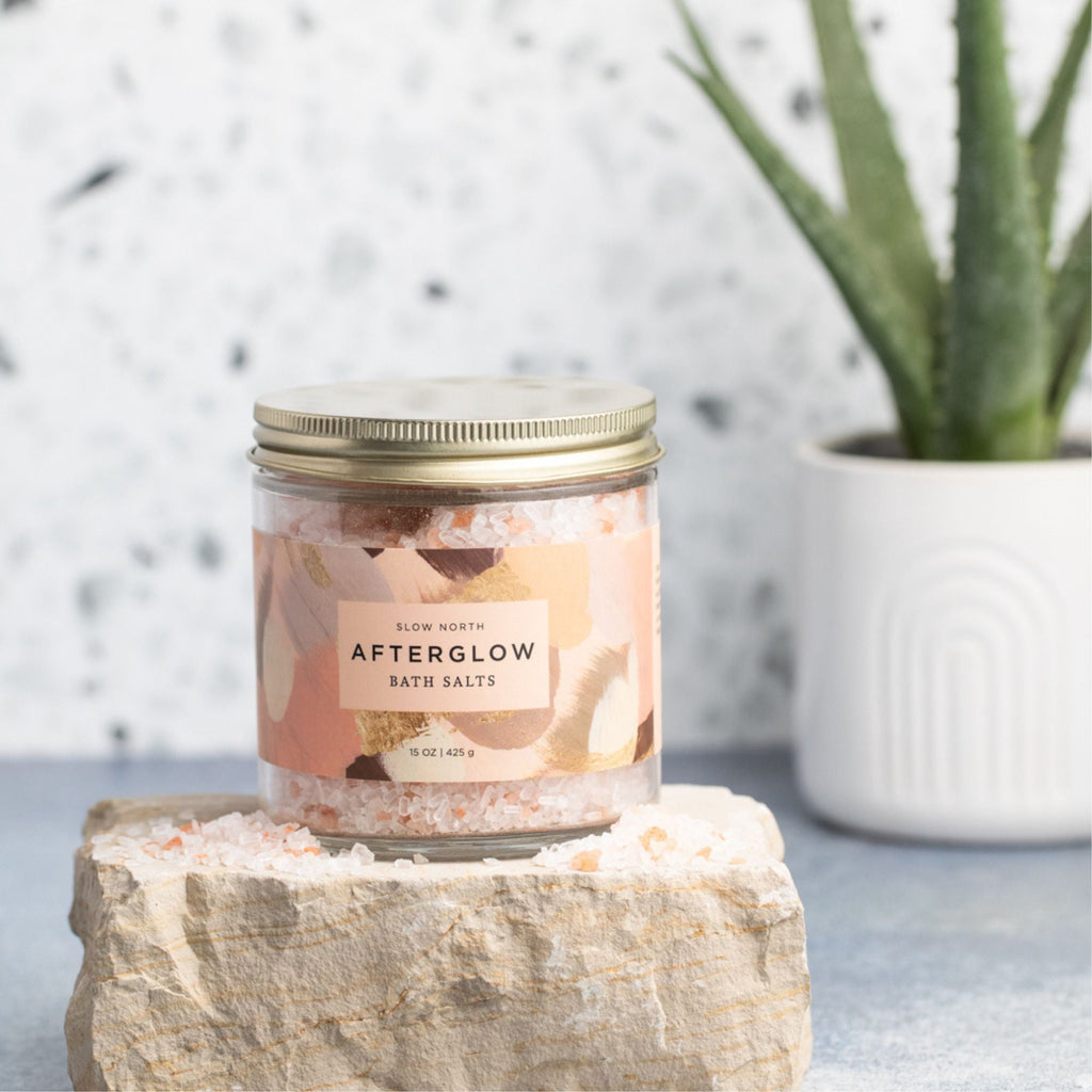 Sales de baño Afterglow - Tarro de 15 oz