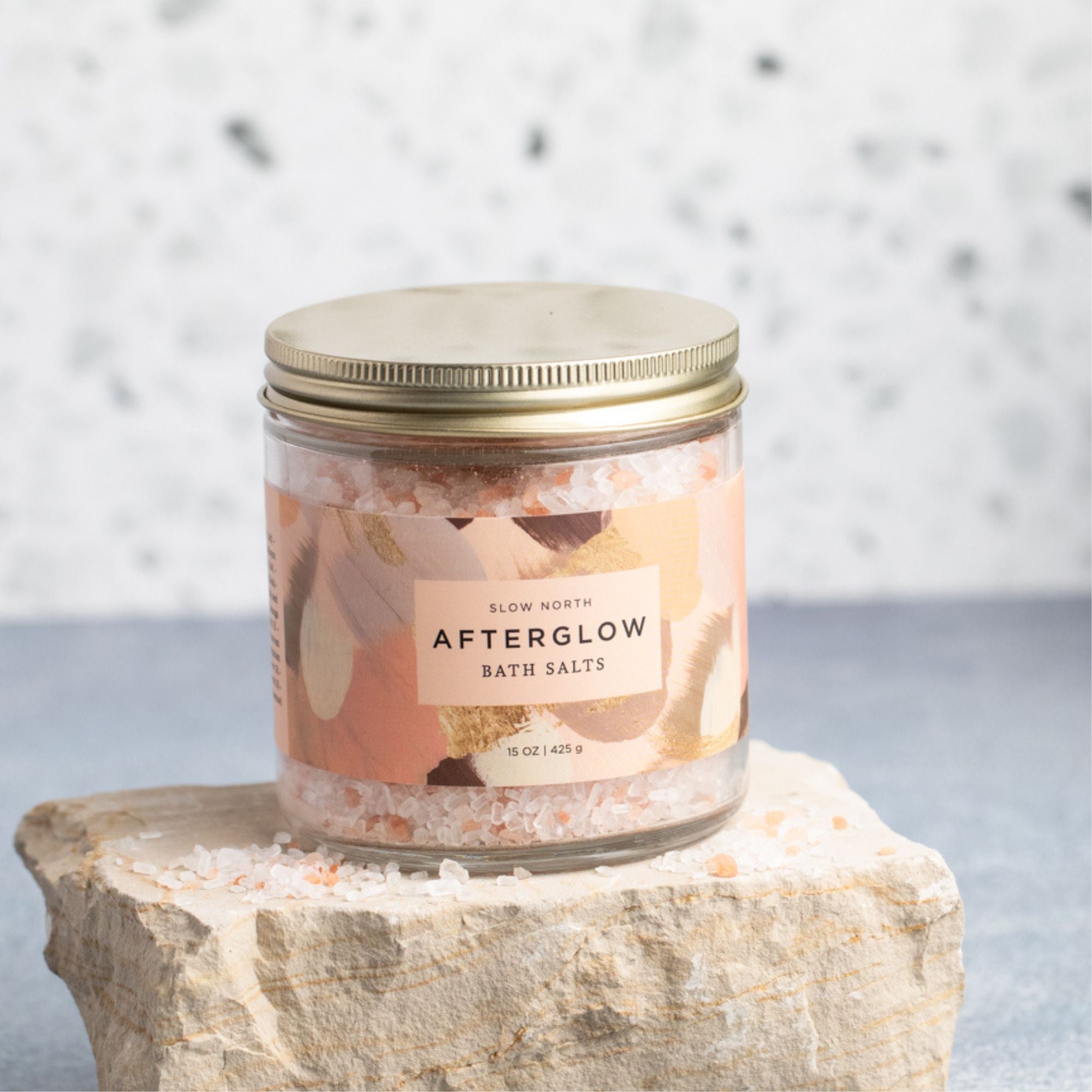 Sales de baño Afterglow - Tarro de 15 oz