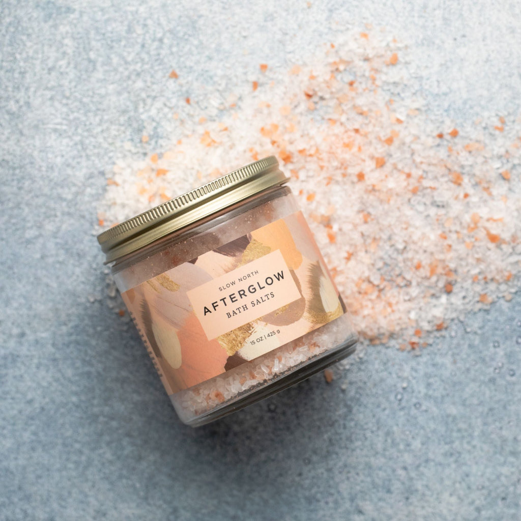 Sales de baño Afterglow - Tarro de 15 oz
