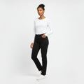Drew White Long Sleeve Crew Auragen