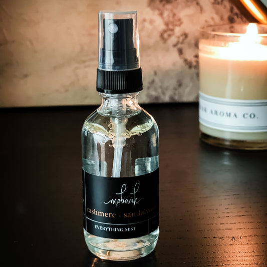 Cashmere + Sandalwood Everything Mist Mobaak Aromatherapy Shoppe