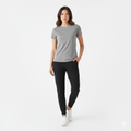 Kenzi Grey Short Sleeve Crew Auragen