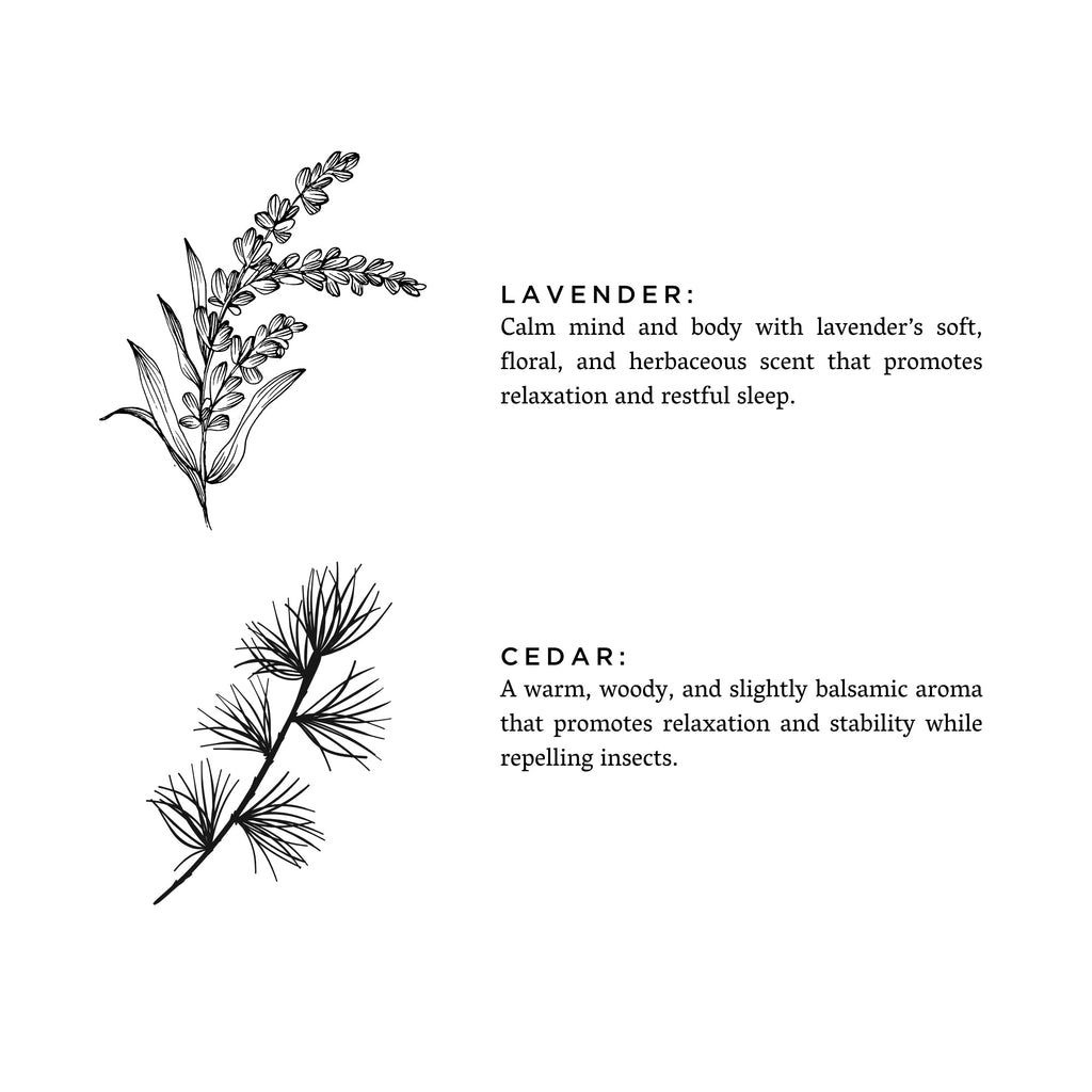 Lavanda + Cedro - Vela distintiva