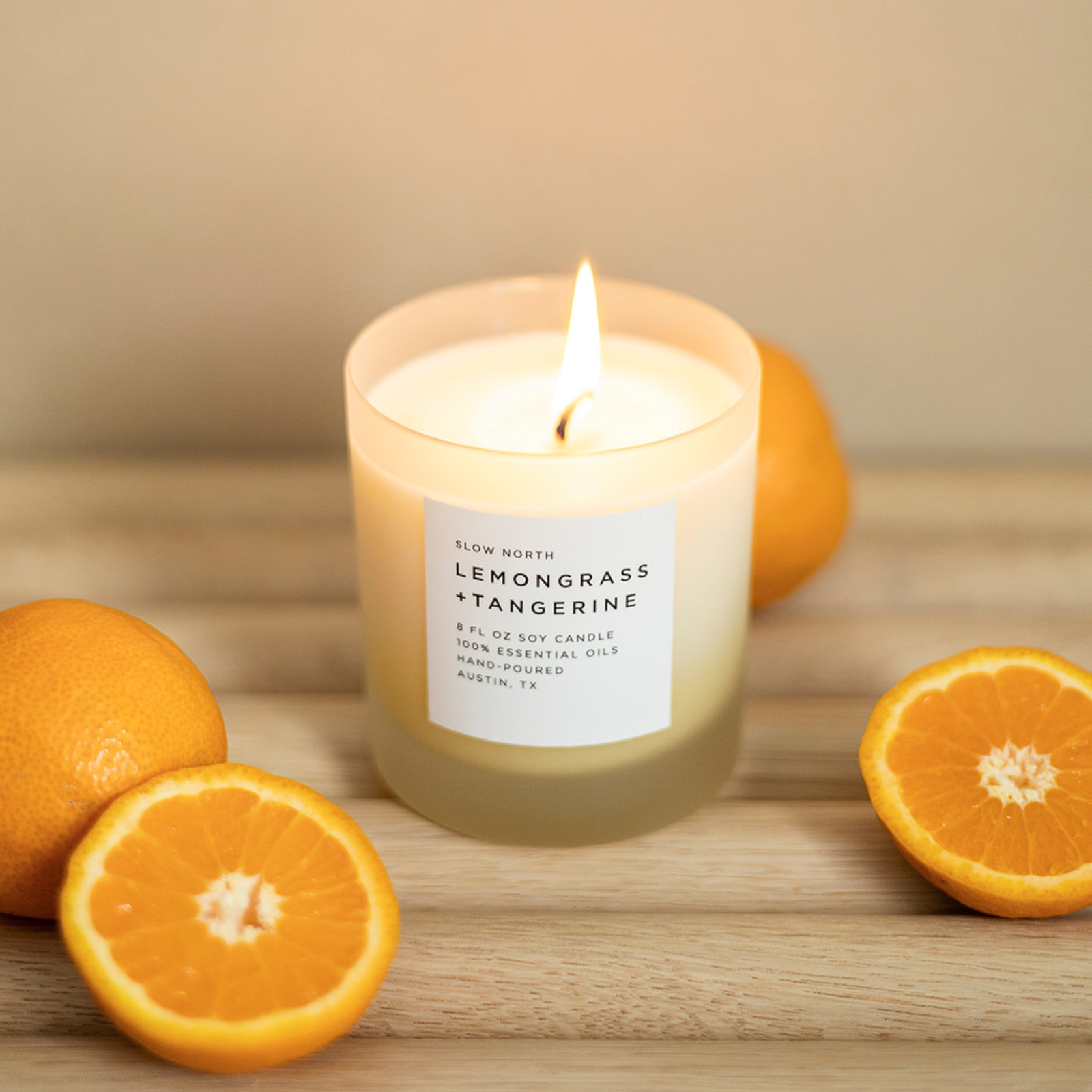 Citronela + Mandarina - Vela insignia