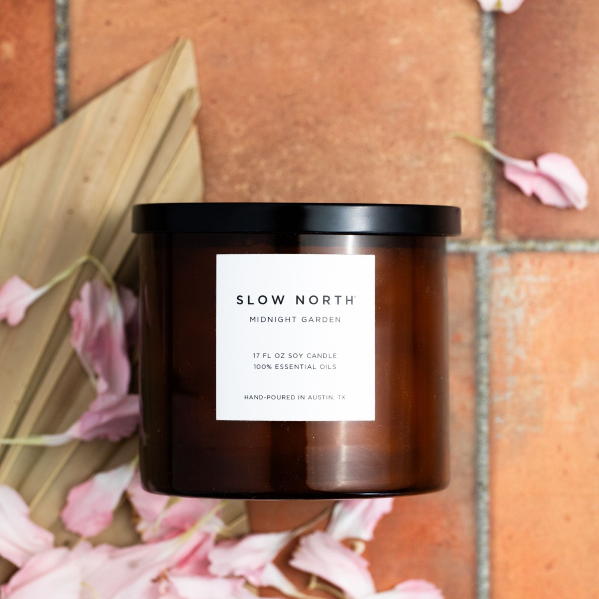 Midnight Garden (Lavender + Rosemary + Geranium) - Signature 3-Wick Candle Slow North