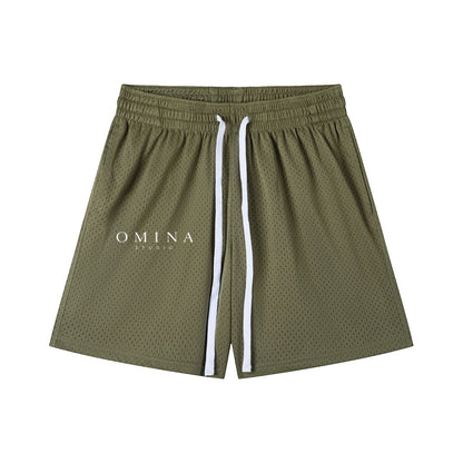 Omina Studio Mesh Drawstring Shorts ODMPOD