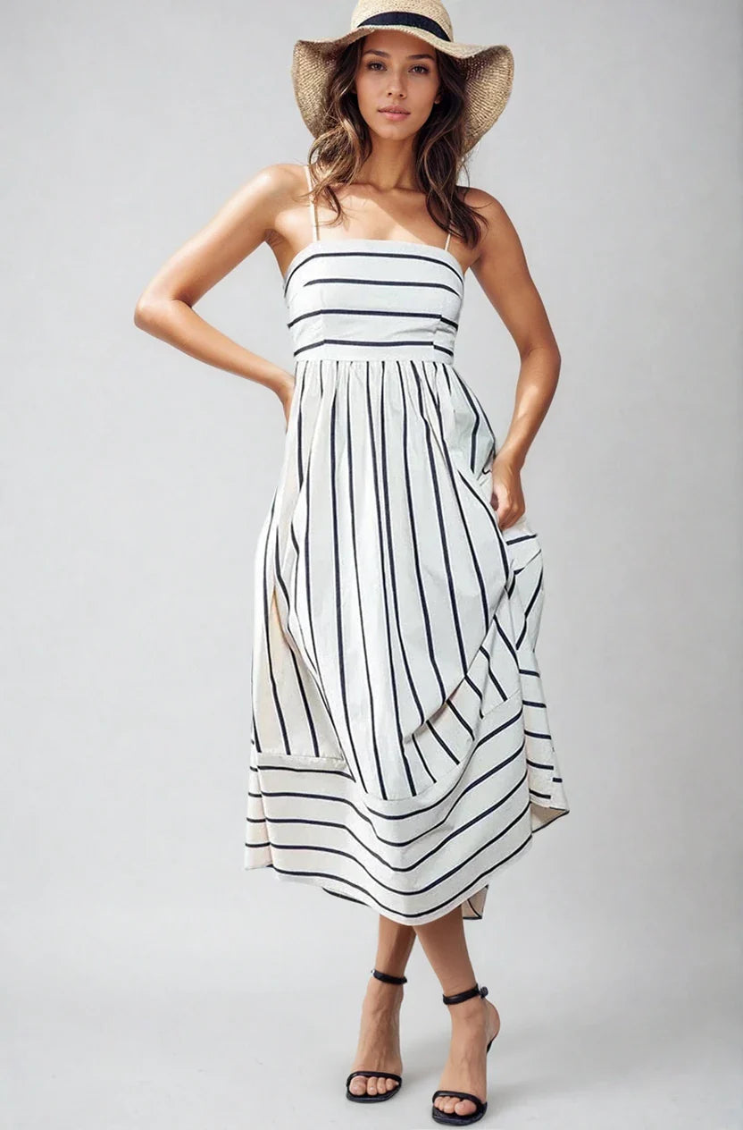 Salt & Soul Striped Sundress Fitkitty Culture Athleisure Wear, Yoga Wear & Women's Clothing