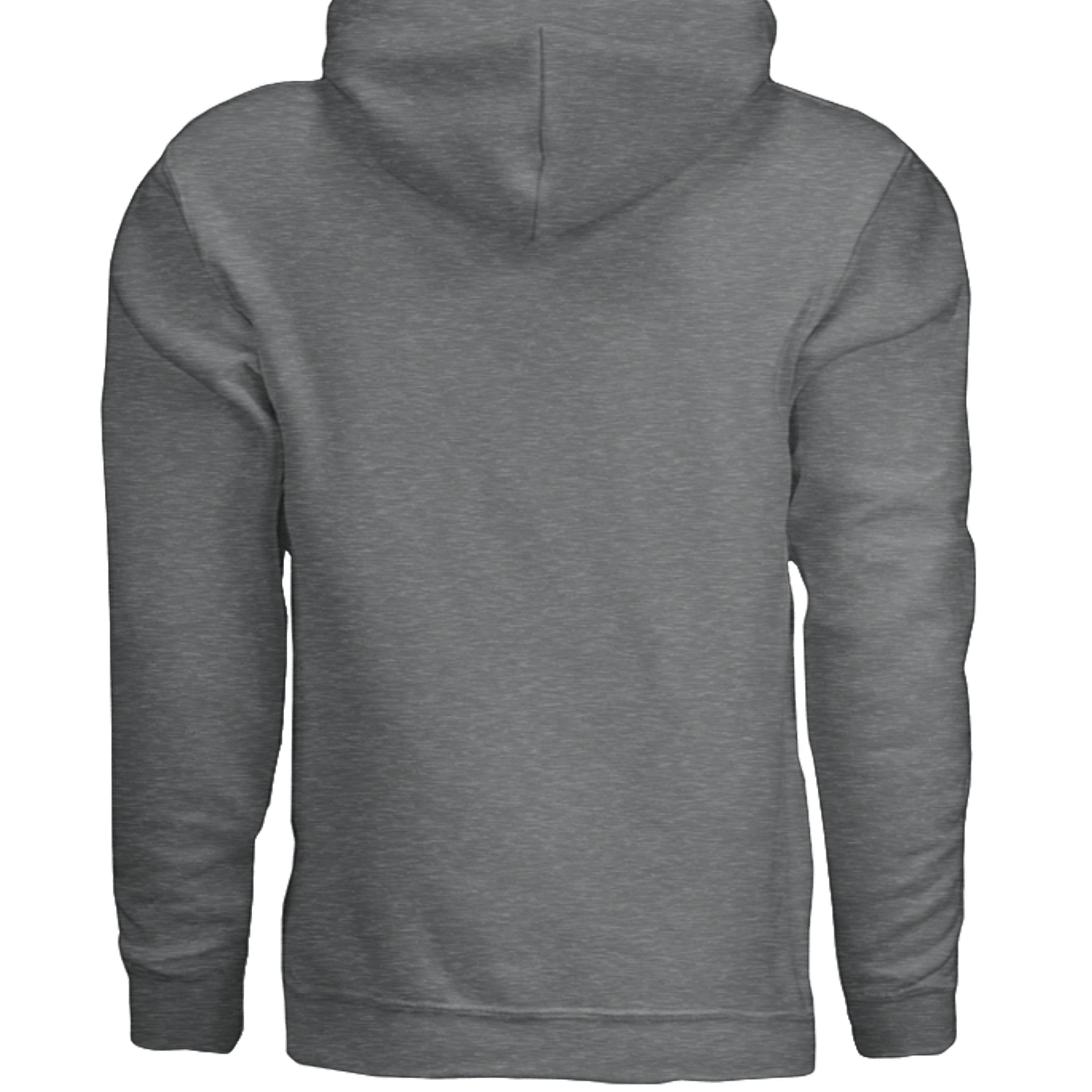 Omina grey graphic print hoodie sweatshirt with drawstring hood and kangaroo pocket.